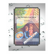 See, the Mighty Angel Flying: easy piano duet