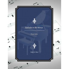 Ballade in Bb Minor, piano solo
