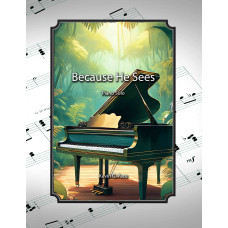 Because He Sees, piano solo