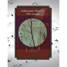 Halloween Night in the Jungle, spooky piano solo