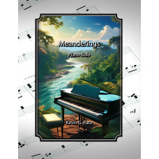 Meanderings 2, advanced piano solo