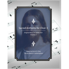 Sacred Anthems for Choir, volume 3