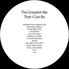 The Greatest Me That I Can Be, Audio CD